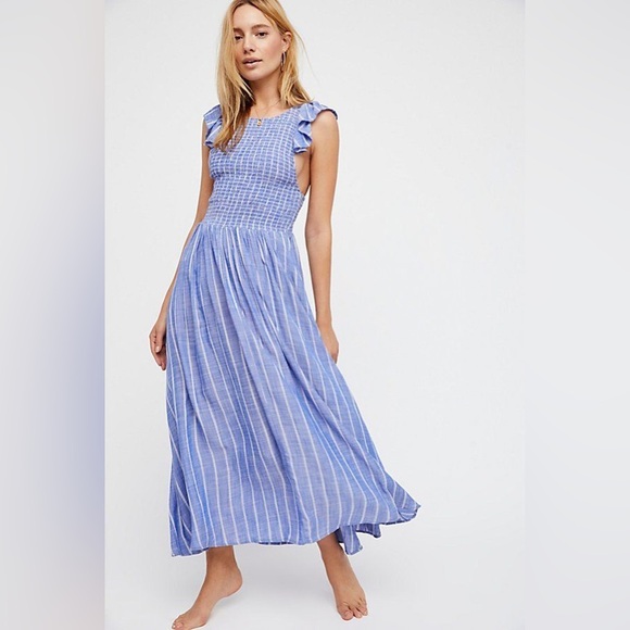 Free People Dresses & Skirts - Chambray Butterflies Maxi by Free People